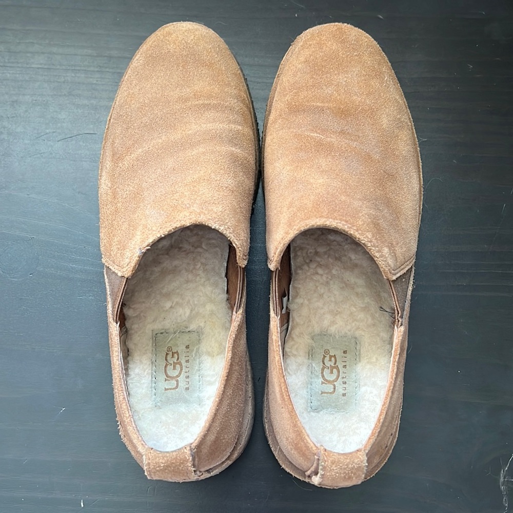 UGG Women’s Suede Slip Ons